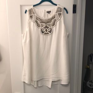 Beaded tank top